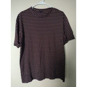 Express‎ women's black brown geometric shirt size small